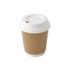 GREENBOX Cardboard Lid with Drinking Opening I Coffee-to-Go Lid Diameter