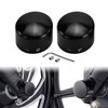 HDBUBALUS Front Axle Nut Cover Cap Bolt for Harley Touring