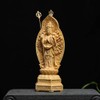 Shrouou Sculpture Buddha Statue Thousand Armed Kannon Buddha Statues, Made