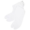 Kyoetsu Tetoron Broad Socks, White Tabi, 4 Pieces, Unisex, 8.3