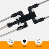 Edicapo LS Coolant Crossover Steam Vent Kit Compatible with LS1
