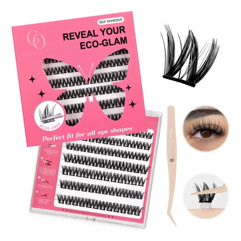 Gorgeous Olivia 88 Piezas Pestañas Postizas Kit Completo
