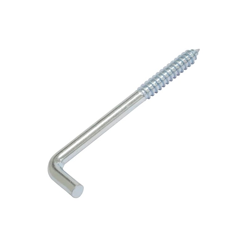 AERZETIX - C72805 - Set of 5 L-Shaped Screw-On Brackets