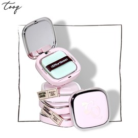 TOOQ Water Color Petal Powder Pact 14g, Color:02 Milky Lavender