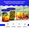 HomeyGear 32 oz - 8 Pack Twist Top Food Deli