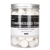 MuLing - 100 toallas comprimidas portátiles, mini pañuelos comprimidos para