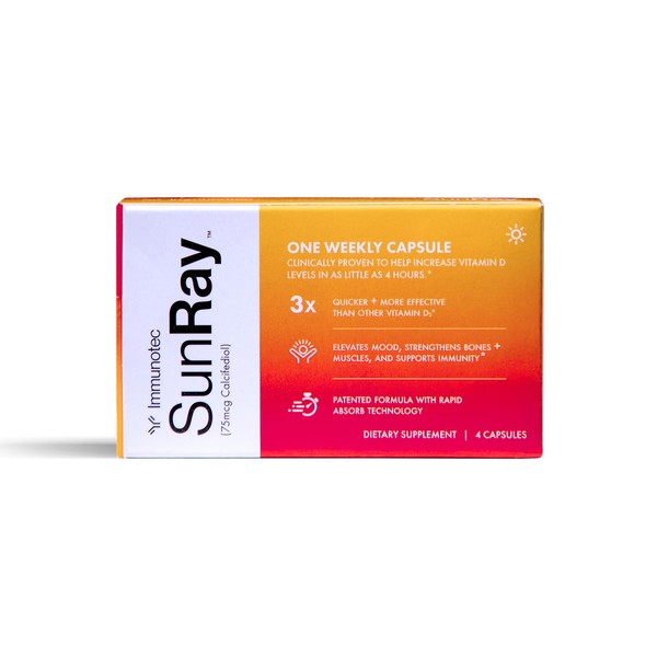 Immunotec Sunray – Calcifediol 75 mcg – Advanced Form of