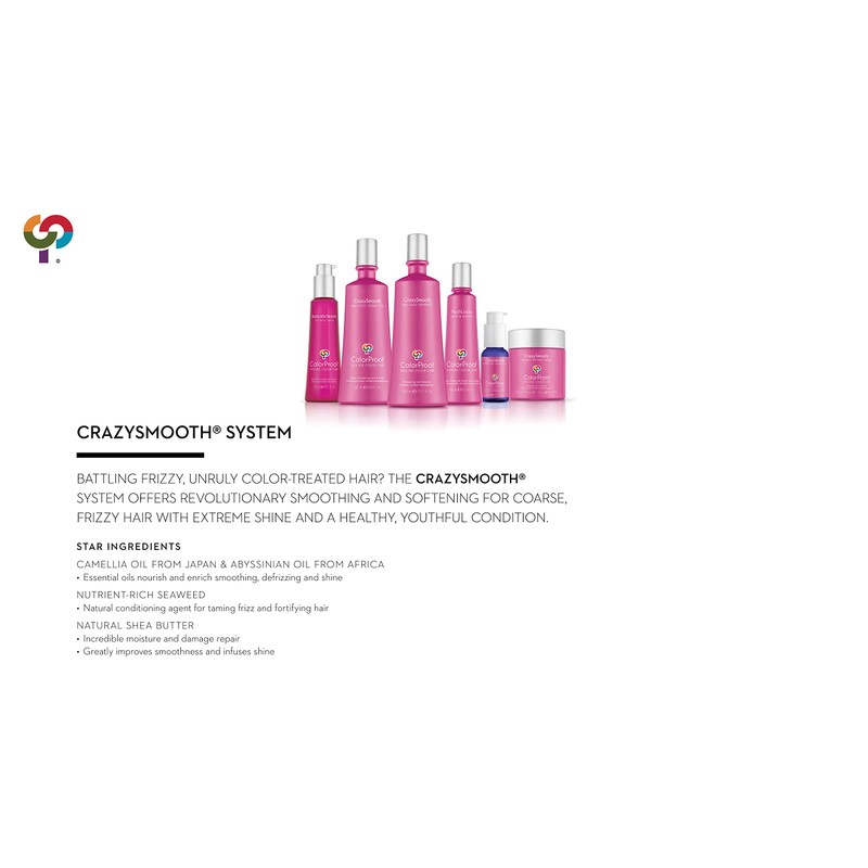 ColorProof Color Care Authority Plush Locks Leave-In Smooth, 6.7 fl.