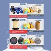 ATINY 3/8" NPT Air Dryer System,Double Air Filters,Air Compressor Filter