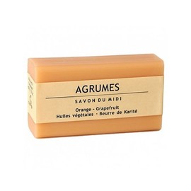 Sabon du Midi [International Direct Shipping] Sabon du Midi Orange & Grapefruit Shea Butter Soap 100g / [해외직배송] 사봉 뒤 미디 오렌지&자몽 쉬어버터 비누 100g