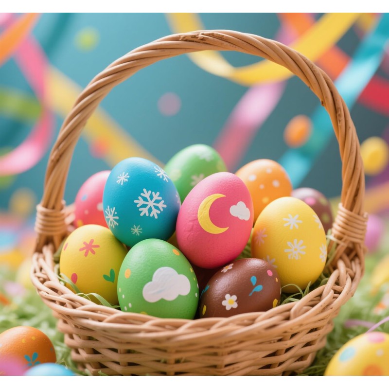 Azatemgo Chicken Eggs Fake Chicken White Eggs Easter Eggs Set