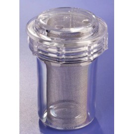 Unbranded Dental Vacuum Pump Evacuation Canister w/ Fine screen filter #2200 12/box