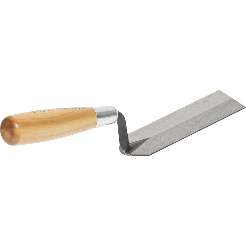 Marshalltown Archaeology Margin Trowels, Wood Trowel Handle, with Leather Holster,