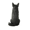 JFSM INC. 3.5" Black German Shepherd Dog Sitting Up Figurine