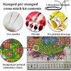 CaptainCrafts Cross Stitch Kits for Adults Stamped Cross Stitch Printed