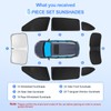 Full Window Sunshade Windshield Side Triangular Rear Window Windscreen Shield
