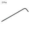QUARKZMAN 2 Pieces Ball Head Allen Key 2.5mm L Shape