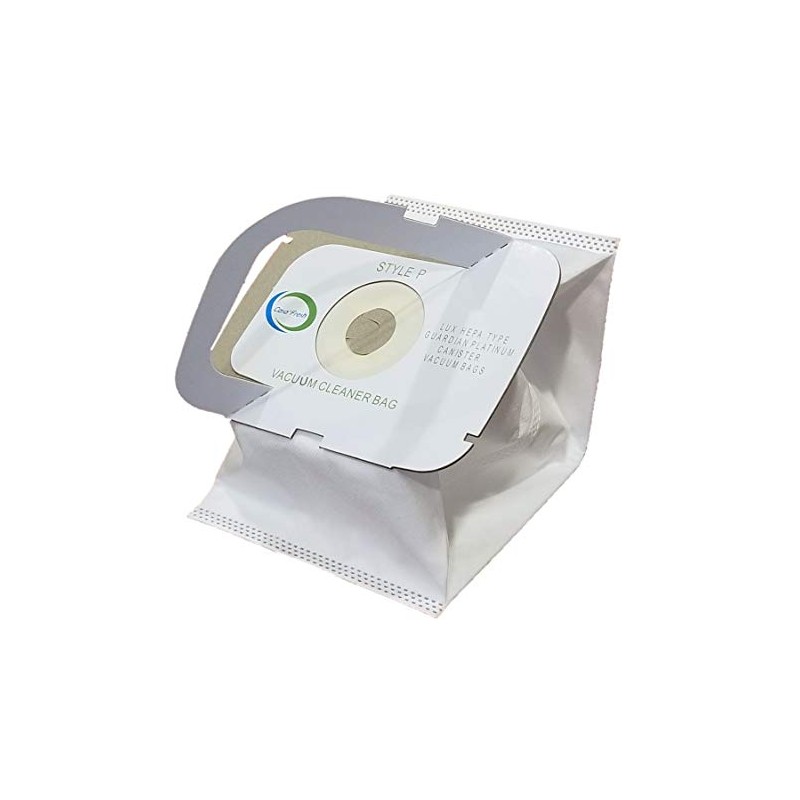 6 Replacement Style P HEPA Vacuum Bags. Compatible with Aerus