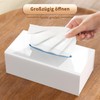 AITEE Acrylic Cosmetic Tissue Box: 25 x 13 x 9