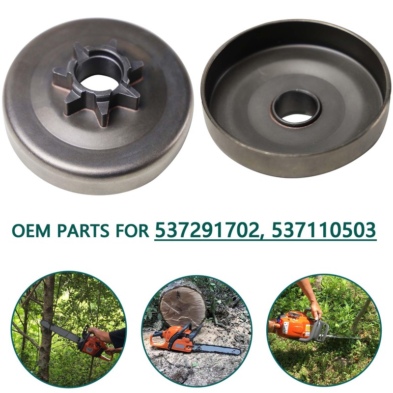 Sprocket 7T Clutch Drum Bearing Kit for Husqvarna 455 460