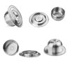 BENFUCHEN Reusable Stainless Steel Coffee Capsules for Bi aletti, Refillable