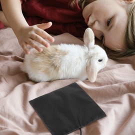 MAGICLULU Heating Pad Electric Hamster Blanket Pet Heated Pad Reptile Heating Mat Terrarium Warmer Mat Reptile Warming Mat Small Animals Heat Pad Heated Mat Parrot Pet Cage Carbon Fiber