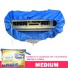 Wall Air Conditioner Cleaning Cover Bag with Drain Hose for