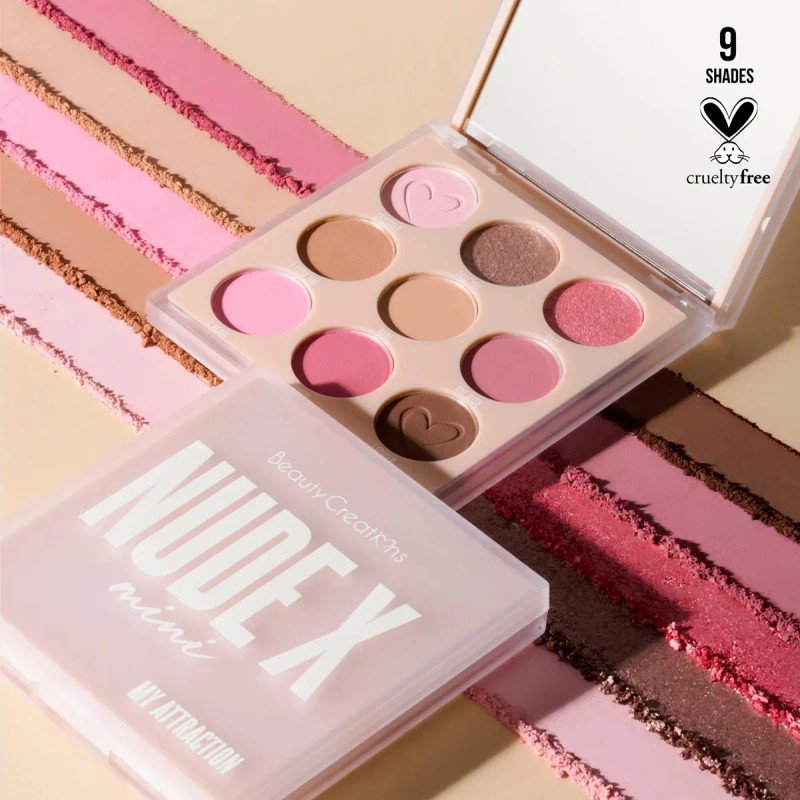 Paleta De Sombras Para Ojos Mini Nude X 9 Tonos