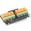 CANADUINO® 8-Channel Stackable I2C Relay Shield for Arduino - Pre-Assembled