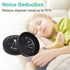 BUXIMN 2pcs 3-3/8" Garbage Disposal Splash Guard, Quiet Garbage Guard