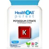 Potassium Citrate 740mg 90 Capsules (V) High Elemental Potassium. Purest: