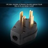 3-Prong Straight Blade Angle Plug NEMA 14-50P Power Plug Disconnect