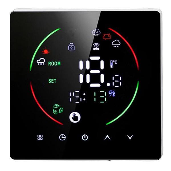 Smart Thermostat, APP Remote Control, Multipurpose AC90-240V Low Energy Consumption