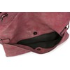 styleBREAKER fold-over clutch in suede look with zip, 3-in-1 bag,