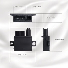 HISports GSE105 Control Unit Glow Time 132193 Compatible with E81-88 E90-93 E60 E61 X1 E84 X3 E83 1 Series 2004-2013 3 Series 2004-2013 5 Series 2005-2010 X1 20 09-2015 X3 2007-2011