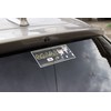 General Sticker Lane Cat Bumper Sticker Black 1 Piece LCS-453