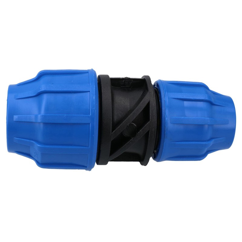 32mm x 25mm MDPE Reducing Coupler Pipe Union Cold Water