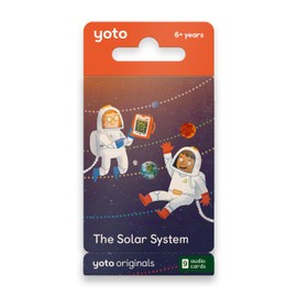 YOTO Yoto The Solar System C 9 Kids Audiobook Cards for Use with Player & Mini All-in-1 Audio Device, Educational Screen-Free Listening with Fun Stories for Learning & Interactive Quizzes, Ages 6+