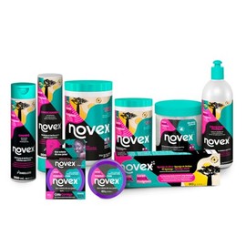 Novex Mystic Black Leave In Conditioner (10oz) Baobab Oil Protects, Adds Moisture to Kinky, Curly, Natural Hair. Controls Frizz, Softens, Enhances Shi