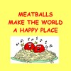 CafePress Meatballs Round 4" MDF Holiday Ornament
