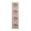 CAA Trading 50 x Small Halal Glossy Waterproof Catering Stickers