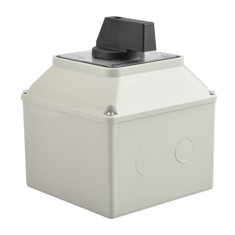Heschen Universal Rotary Cam Selector Changeover Switch, SZW26-125/D202.2D, 660V 125A,