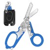Dekeliy 6 In 1 Multifunctional Trauma Shears,Stainless Steel Foldable Shears