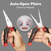 SNAIL TRAIL 7'' Fishing Pliers, Auto-Open by Magnets, Corrosion Resistant