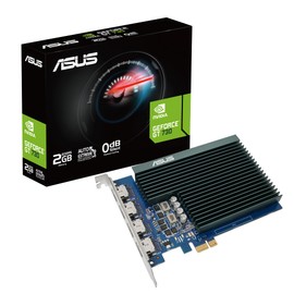 ASUS GT730-4H-SL-2GD5//GT730 HDMI 2G GT730-4H-SL-2GD5, GeForce, W126476662 (2G GT730-4H-SL-2GD5, GeForce GT 730, 2GB, GDDR5, 5010MHz, 3840x 2160 pixels, PCI Express 2.0), 90YV0H20-M0NA00