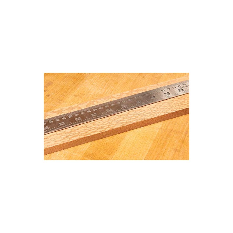 40" (1000mm) Stainless Steel Cabinetmaker's Rule