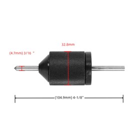 Ruimou 1 PCS Center Punch 3/16“ Diameter, 4-1/8” Long for 1/4" - 1-1/16" Holes