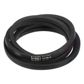 sourcing map A84 1/2 Classic Wrapped V-Belt, 87" Outside Circumference Wrapped Industrial Rubber V-Belt A Profile V-Belt for Industrial Machinery Equipment, Black
