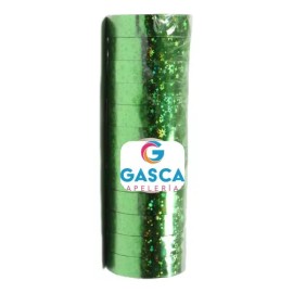 Cinta Adhesiva Diurex De Colores Paquete 12 Piezas Metalicas