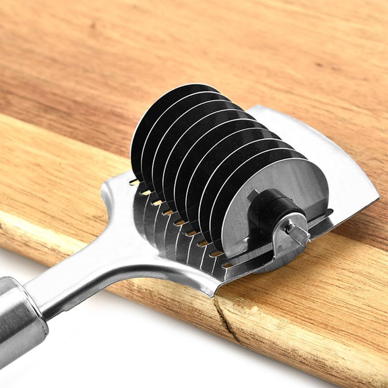 Hsthe Sea Noodle Cu tter,Stainless Steel Portable Pasta Roller,Household Manual